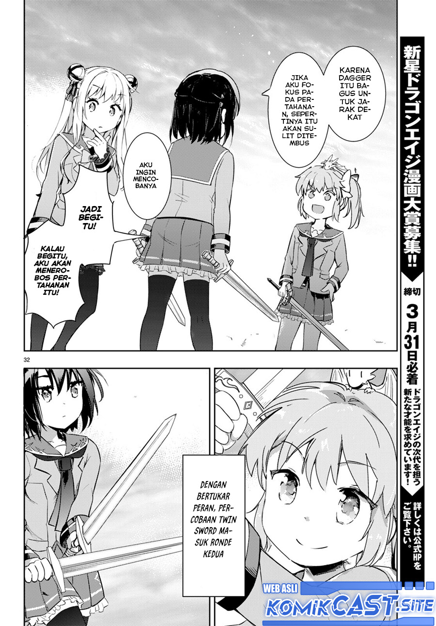 Kenshi wo Mezashite Nyuugaku shita no ni Mahou Tekisei 9999 nan desu kedo!? Chapter 60 Bahasa Indonesia